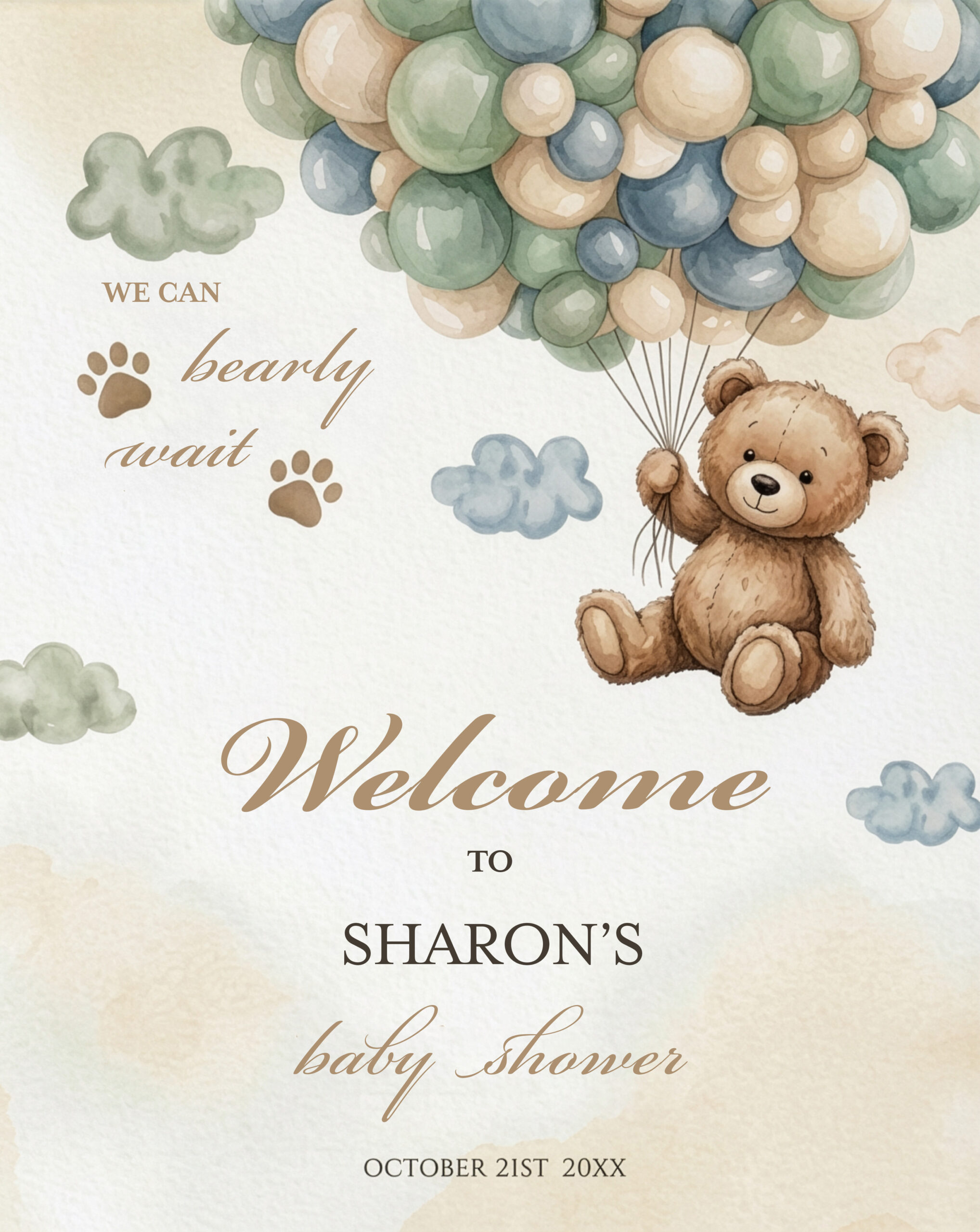 Baby Shower Vertical Sharon Showcase